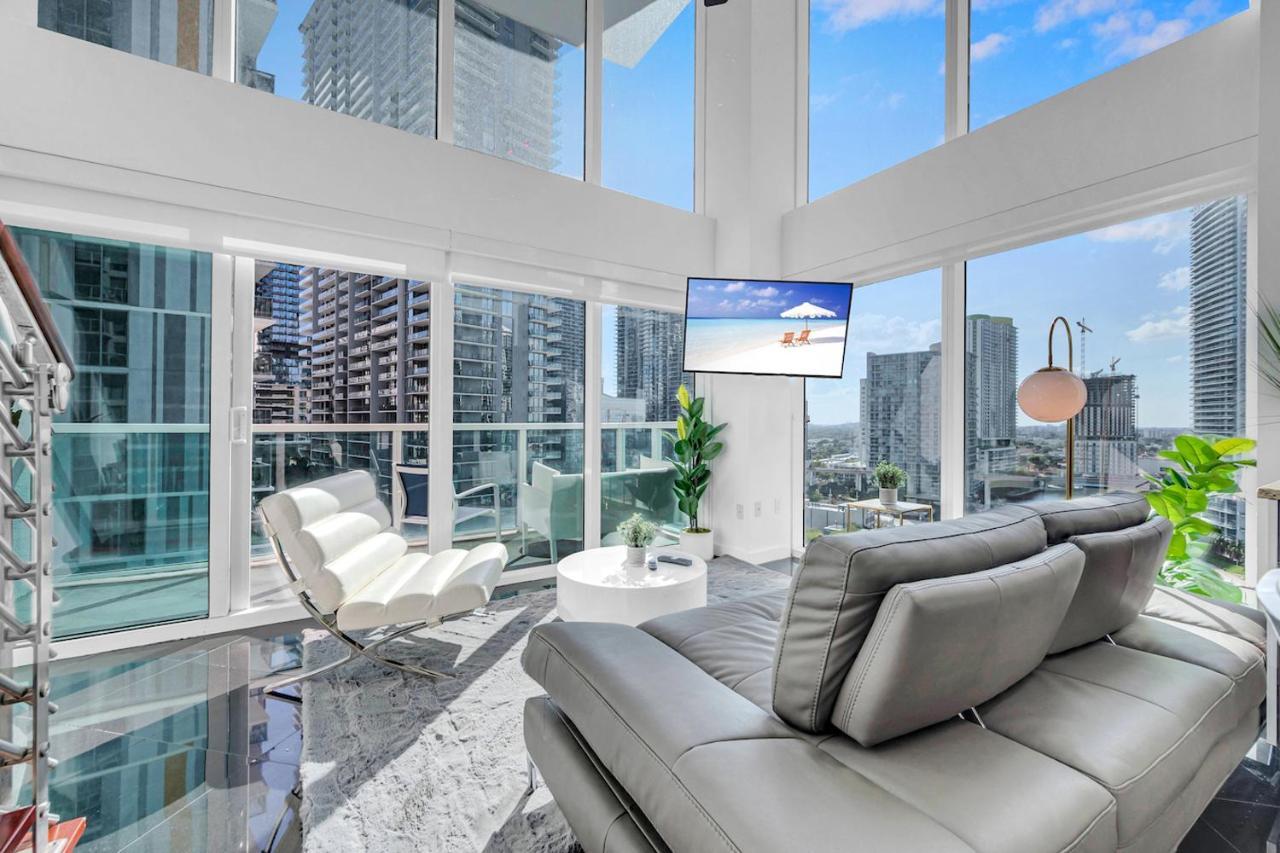 Iconic 2 Bedroom Loft Brickell-Stunning Views Маями Екстериор снимка