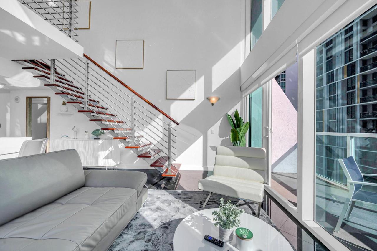 Iconic 2 Bedroom Loft Brickell-Stunning Views Маями Екстериор снимка