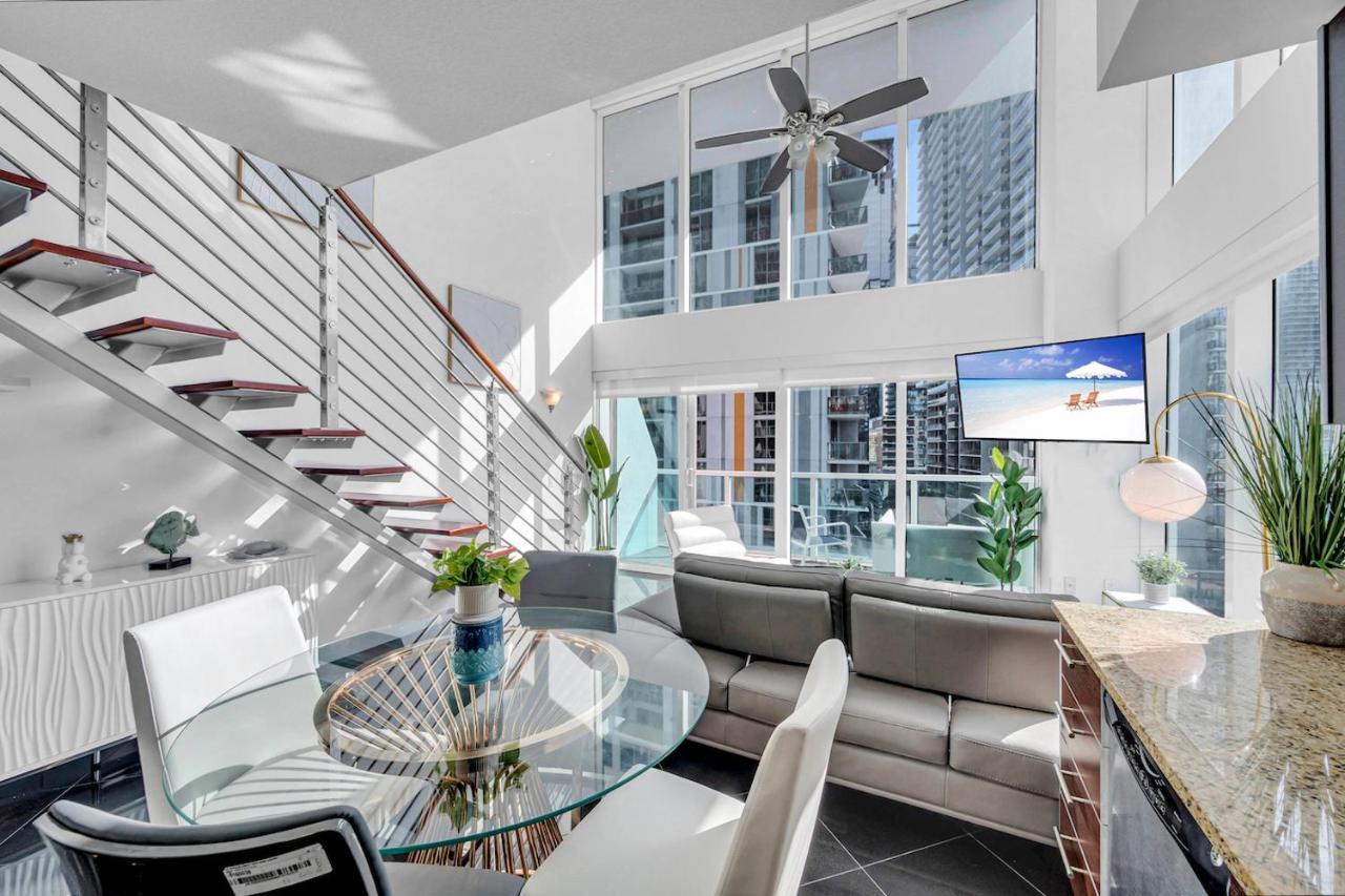 Iconic 2 Bedroom Loft Brickell-Stunning Views Маями Екстериор снимка